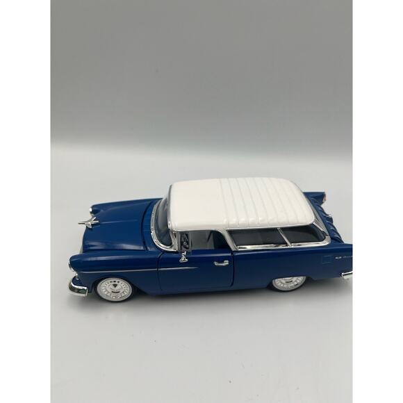 Arko 1:32 "1955 Chevrolet Bel Air Nomad" *Blue/White Roof NEW In Box - Picture 1 of 9